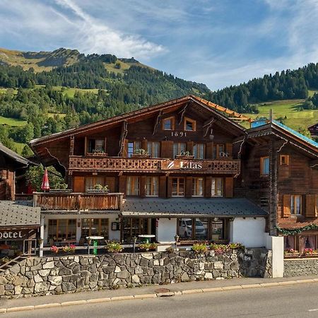 Hotel Restaurant Les Lilas Les Diablerets Zewnętrze zdjęcie
