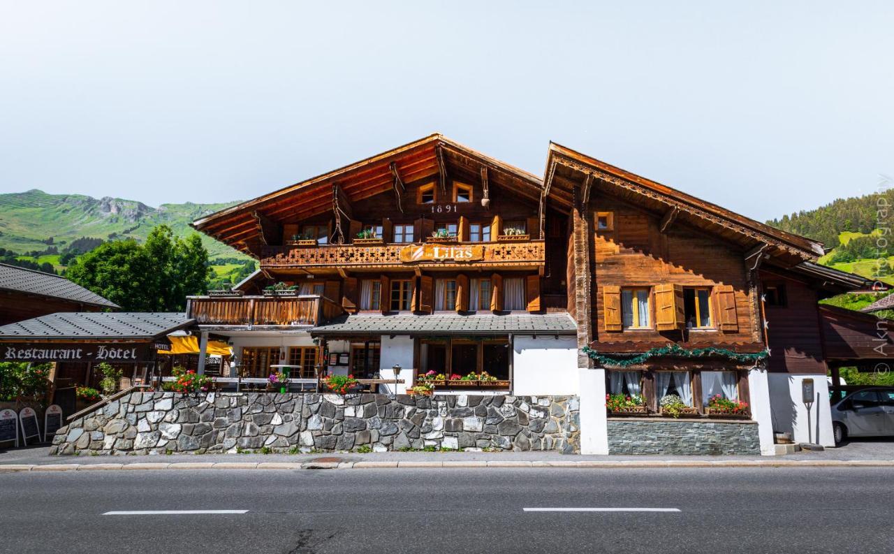 Hotel Restaurant Les Lilas Les Diablerets Zewnętrze zdjęcie