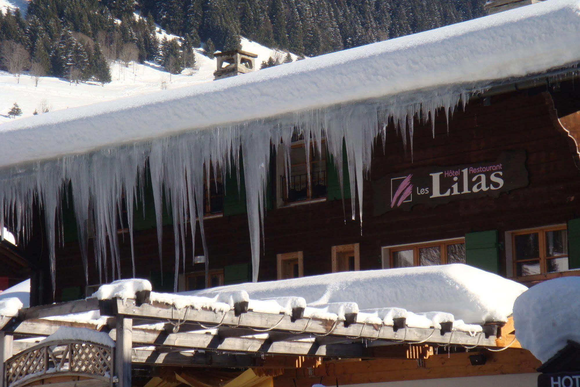 Hotel Restaurant Les Lilas Les Diablerets Zewnętrze zdjęcie
